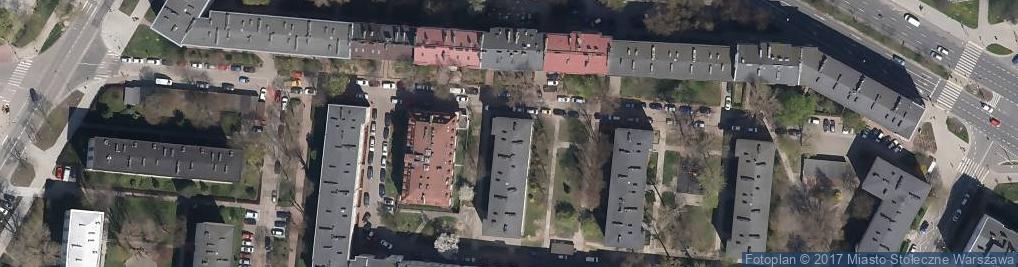 Zdjęcie satelitarne Kopińska ul.