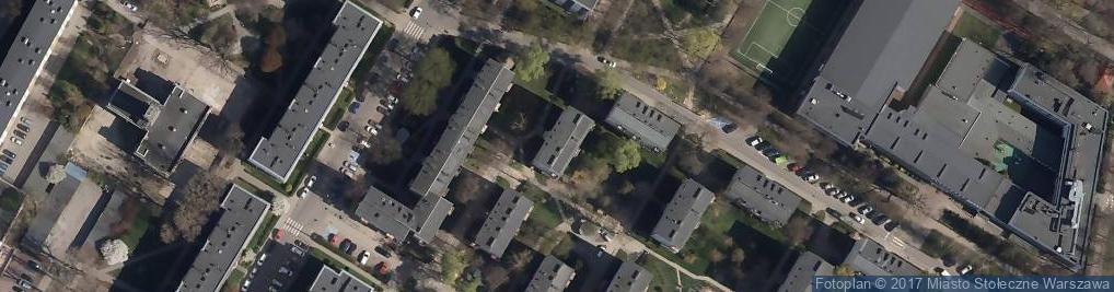 Zdjęcie satelitarne Konińska ul.