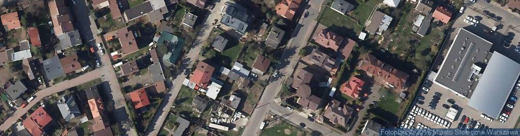 Zdjęcie satelitarne Kolejarska ul.
