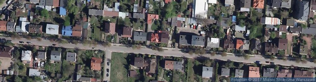 Zdjęcie satelitarne Konwisarska ul.