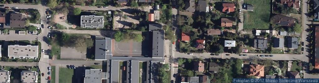 Zdjęcie satelitarne Koryncka ul.