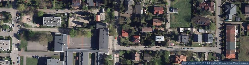Zdjęcie satelitarne Koryncka ul.