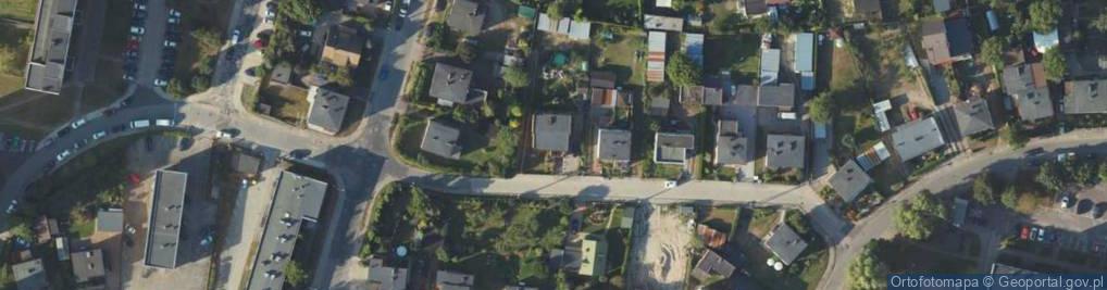 Zdjęcie satelitarne Kochanowskiego Jana ul.