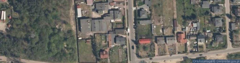 Zdjęcie satelitarne Konstantynowska ul.