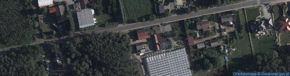Zdjęcie satelitarne Komarnickiej Wandy ul.