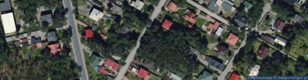 Zdjęcie satelitarne Kolejowa ul.