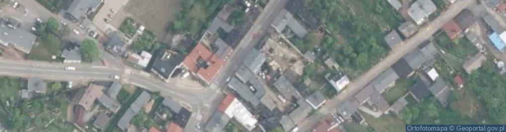 Zdjęcie satelitarne Koziegłowska ul.