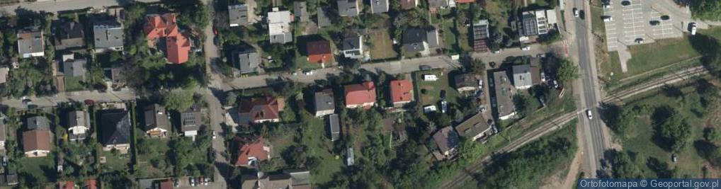 Zdjęcie satelitarne Korzeńska ul.