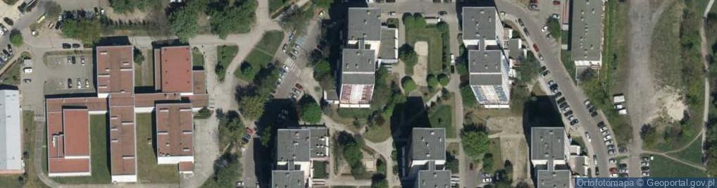 Zdjęcie satelitarne Kolista ul.