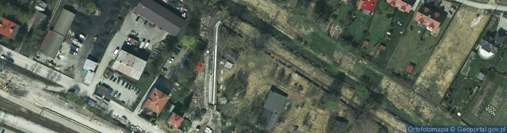 Zdjęcie satelitarne Kolejowa ul.