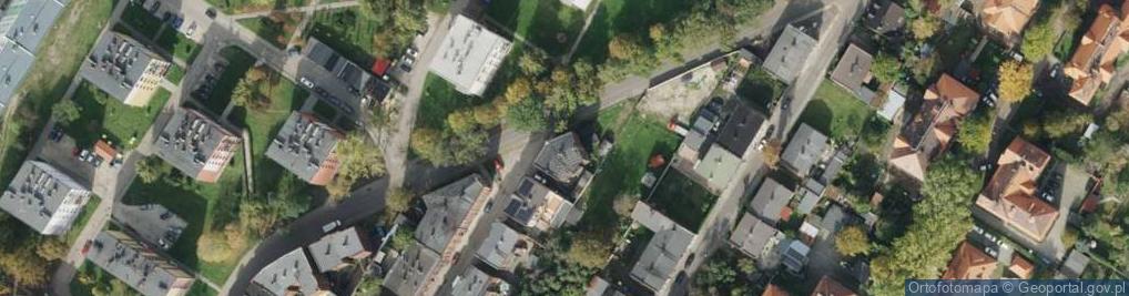Zdjęcie satelitarne Korwina Wawrzyńca ul.
