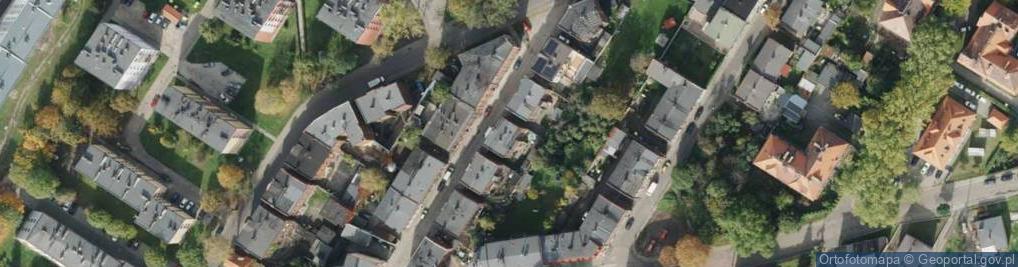 Zdjęcie satelitarne Korwina Wawrzyńca ul.