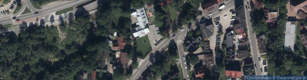 Zdjęcie satelitarne Kościeliska ul.