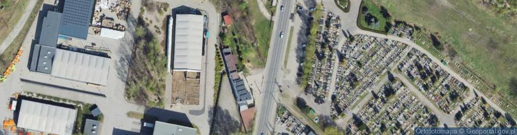 Zdjęcie satelitarne Konstantynowska ul.