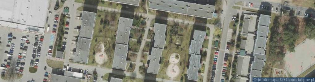Zdjęcie satelitarne Konstruktorów ul.
