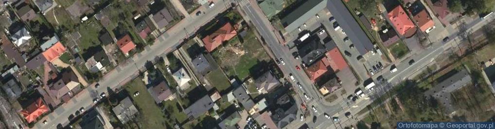 Zdjęcie satelitarne Kolejowa ul.