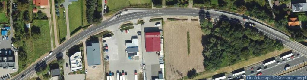 Zdjęcie satelitarne Krakowska ul.