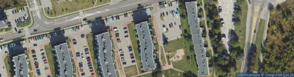 Zdjęcie satelitarne Króla Jana III Sobieskiego ul.