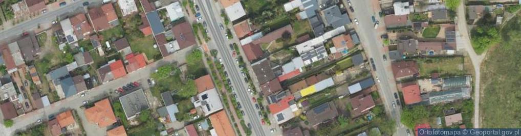 Zdjęcie satelitarne Krakowska ul.