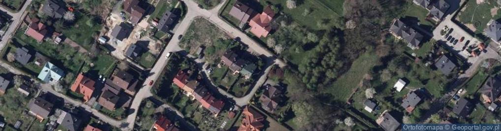 Zdjęcie satelitarne Krogulcza ul.