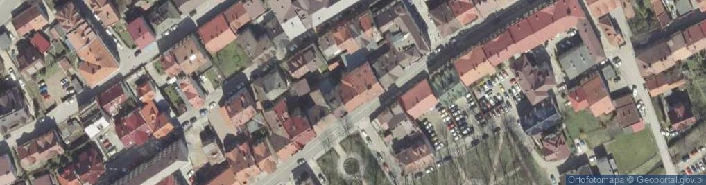 Zdjęcie satelitarne Króla Kazimierza Wielkiego ul.
