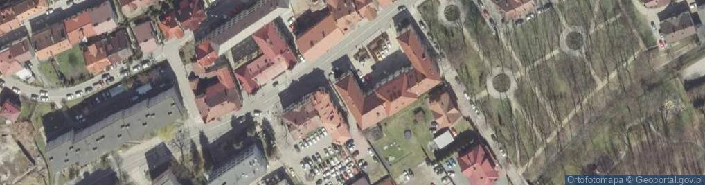 Zdjęcie satelitarne Króla Kazimierza Wielkiego ul.