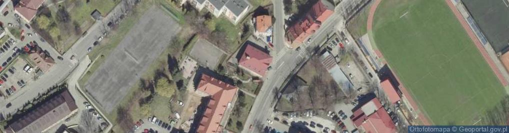 Zdjęcie satelitarne Króla Kazimierza Wielkiego ul.