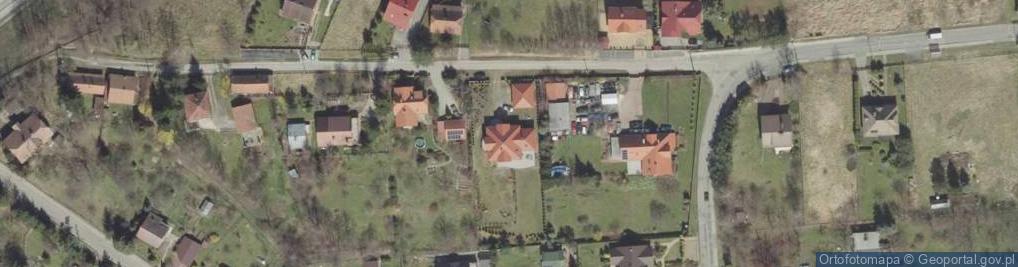 Zdjęcie satelitarne Krzyżaki ul.