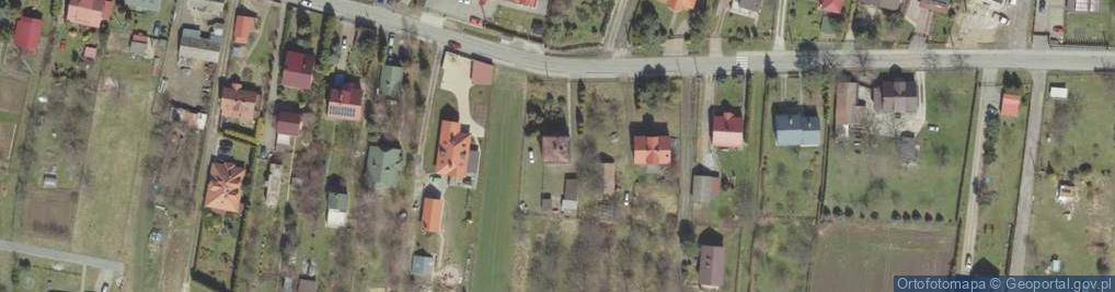 Zdjęcie satelitarne Krzyżaki ul.