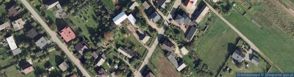 Zdjęcie satelitarne Krzanów ul.