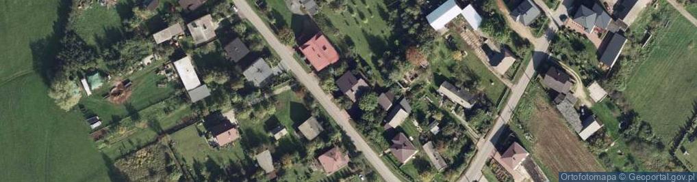 Zdjęcie satelitarne Krzanów ul.