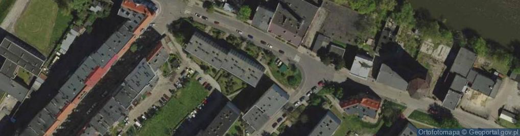Zdjęcie satelitarne Krzyszowica ul.