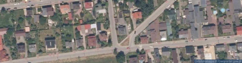 Zdjęcie satelitarne Krakówek ul.