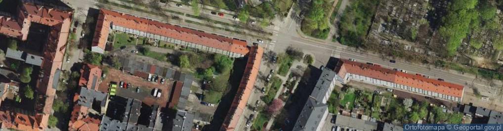 Zdjęcie satelitarne Kraszewskiego Józefa Ignacego ul.