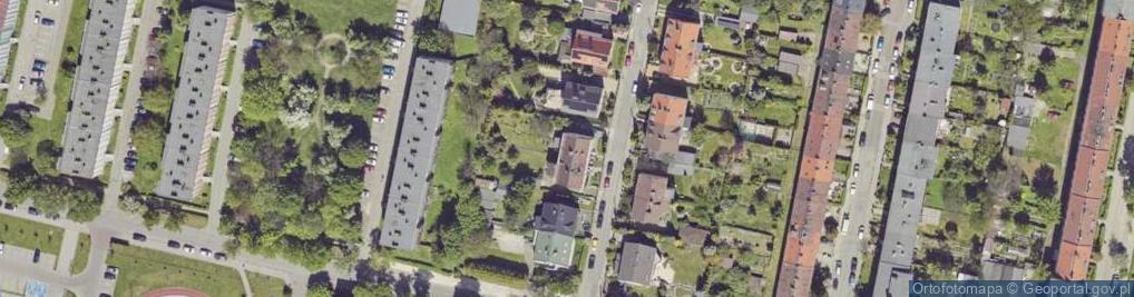 Zdjęcie satelitarne Króla Kazimierza Wielkiego ul.