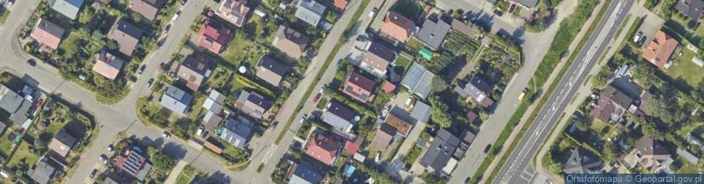 Zdjęcie satelitarne Kruczkowskiego Kazimierza ul.