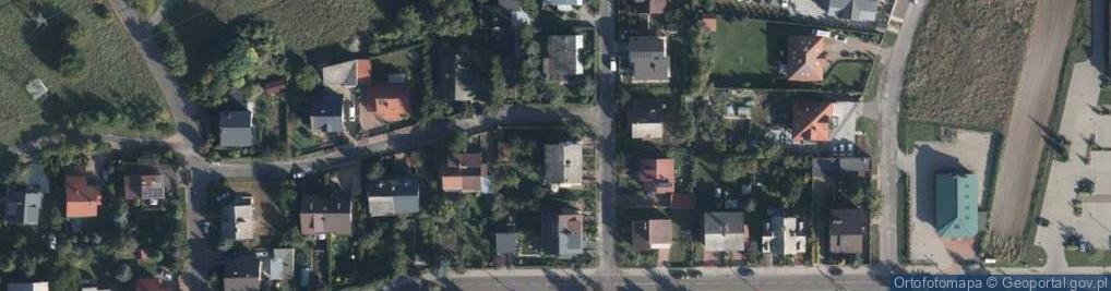 Zdjęcie satelitarne Krokusowa ul.