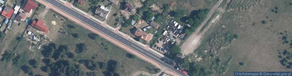 Zdjęcie satelitarne Krośnieńska ul.
