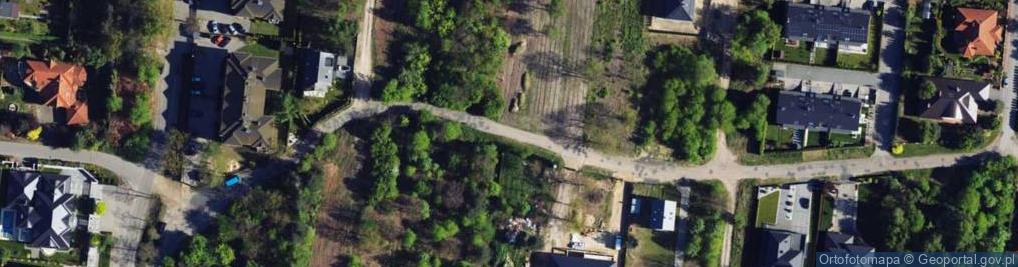 Zdjęcie satelitarne Krynicka ul.