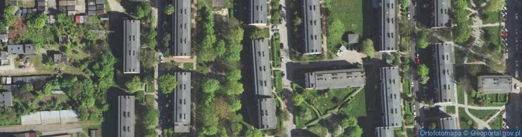 Zdjęcie satelitarne Krasickiego Ignacego, bp. ul.