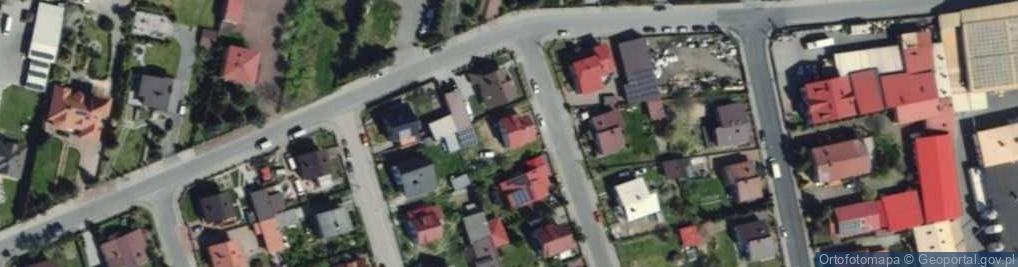Zdjęcie satelitarne Krupy ul.