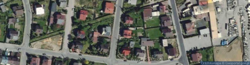 Zdjęcie satelitarne Krupy ul.