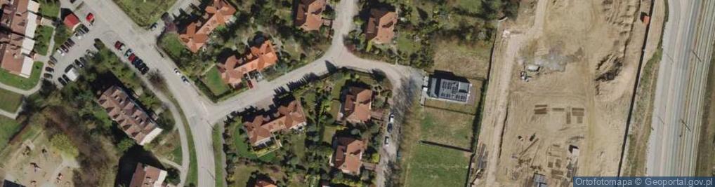 Zdjęcie satelitarne Kraśnięta ul.