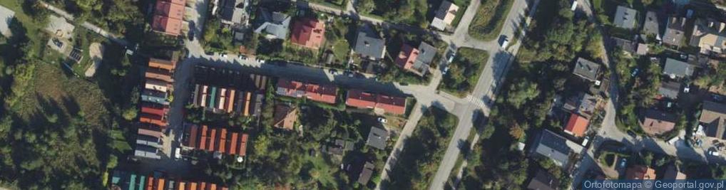 Zdjęcie satelitarne Kręta ul.