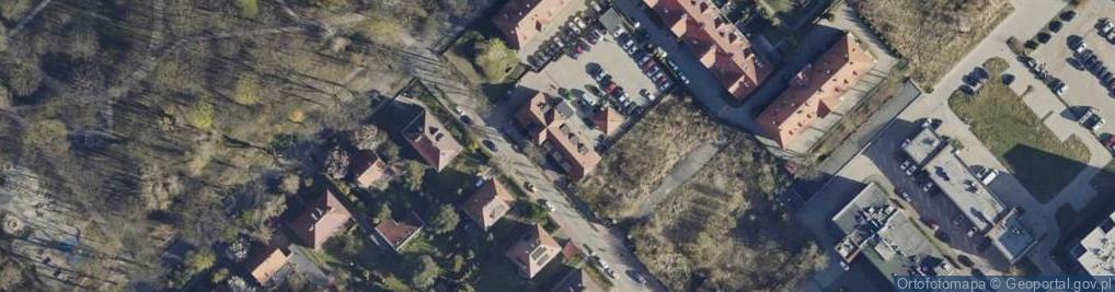 Zdjęcie satelitarne Króla Kazimierza Wielkiego ul.