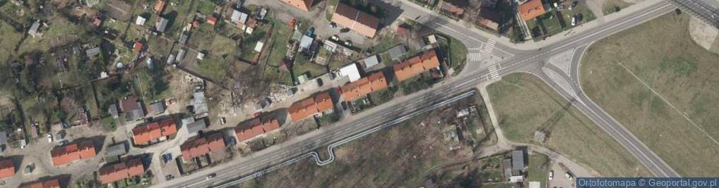 Zdjęcie satelitarne Królewskiej Tamy ul.
