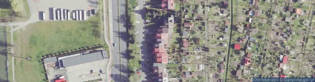 Zdjęcie satelitarne Króla Kazimierza Wielkiego ul.