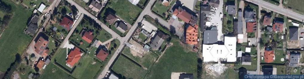 Zdjęcie satelitarne Krzyżanowskiego ul.