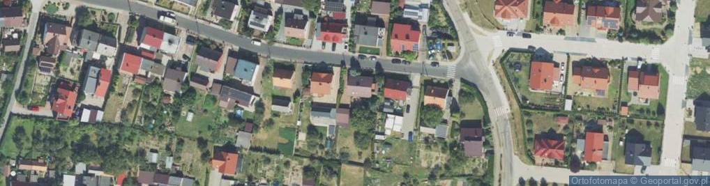 Zdjęcie satelitarne Kręta ul.