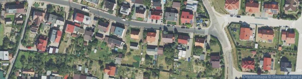 Zdjęcie satelitarne Kręta ul.